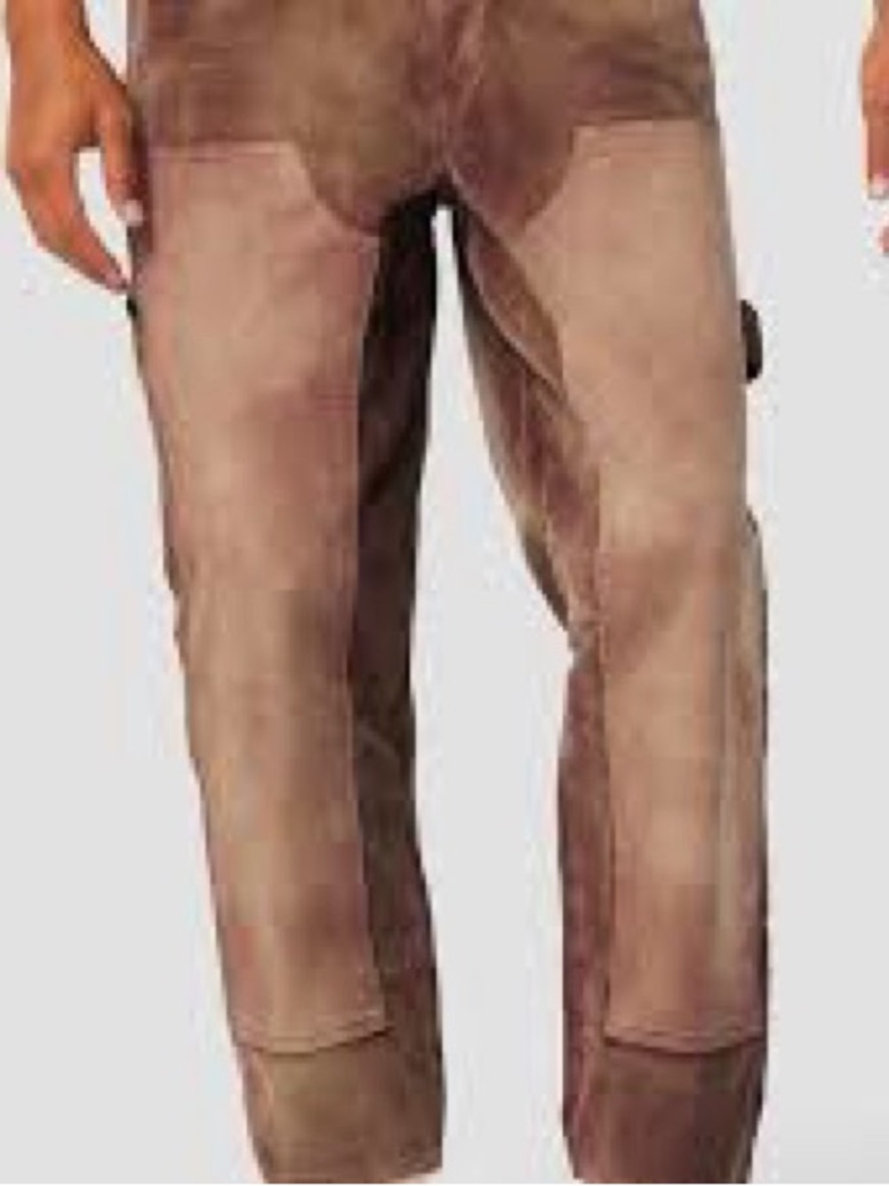 Hudson Jeans Men's Tan Relaxed Fit Carpenter Jeans